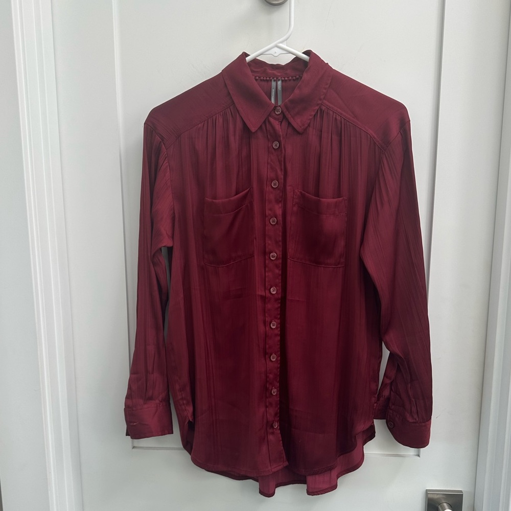 Anthropologie Button Down Blouse